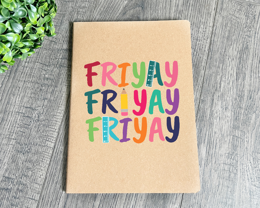 Friyay Teacher Notebook La Bella Rose Boutique