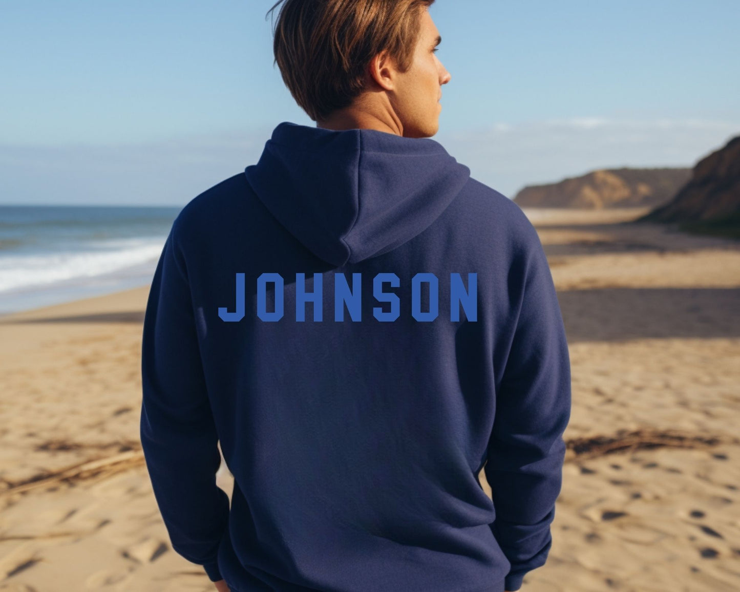 Custom Name Track and Field Hoodie (Unisex)