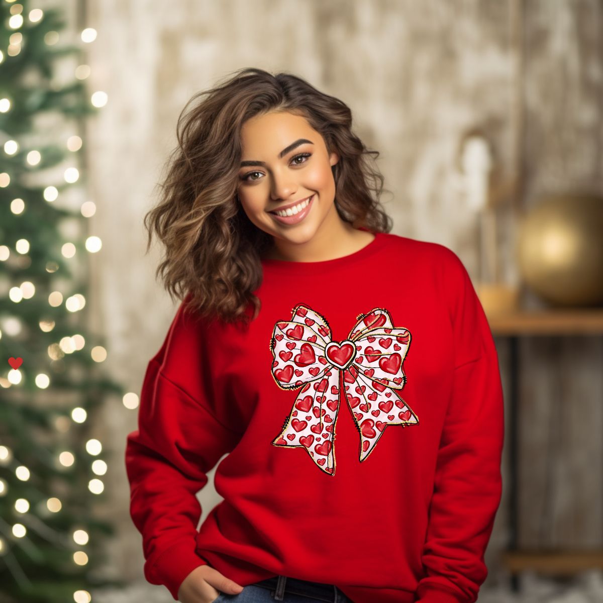 Cute Valentine sweatshirts La Bella Rose Boutique