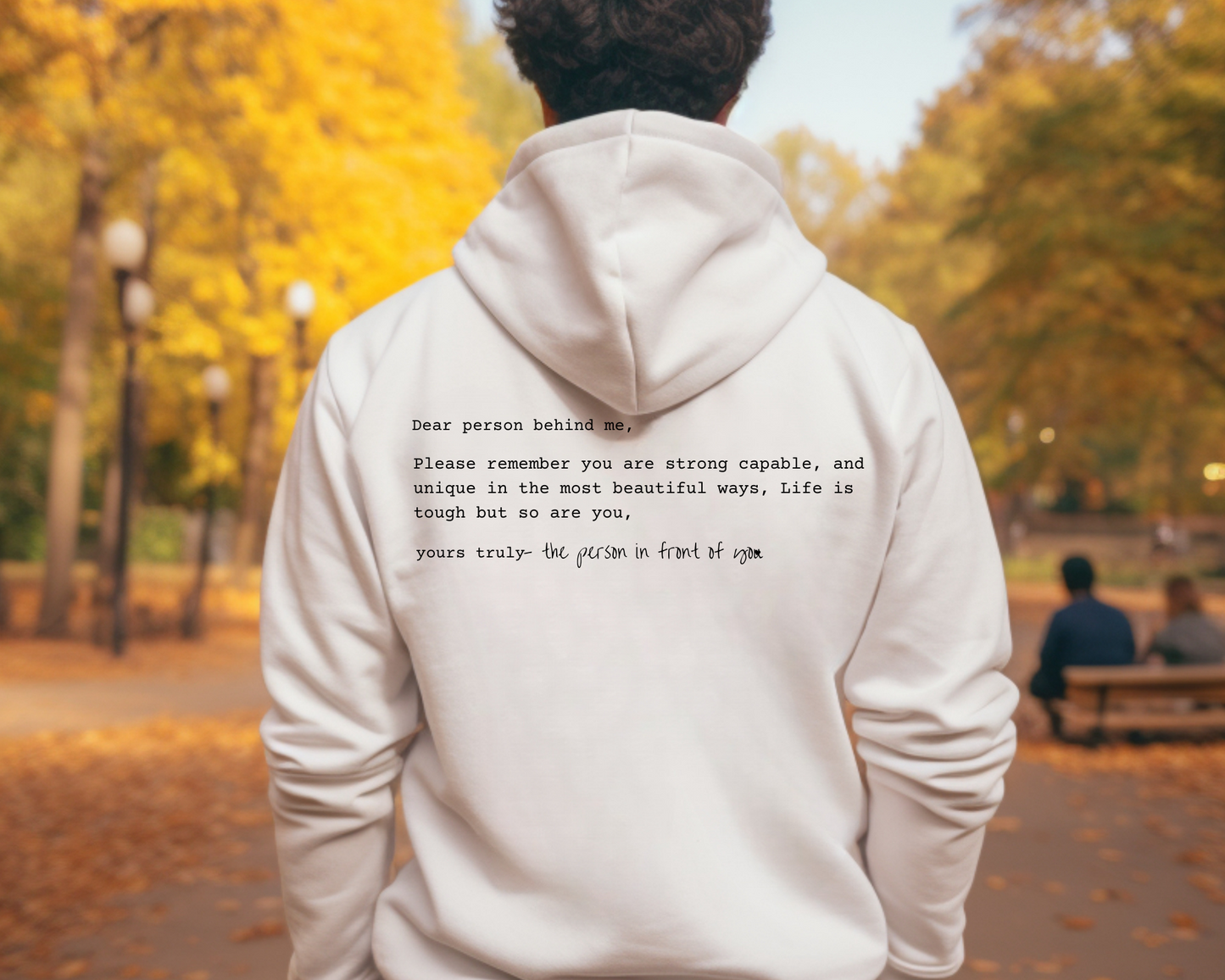 Dear Person Behind Me Hoodie