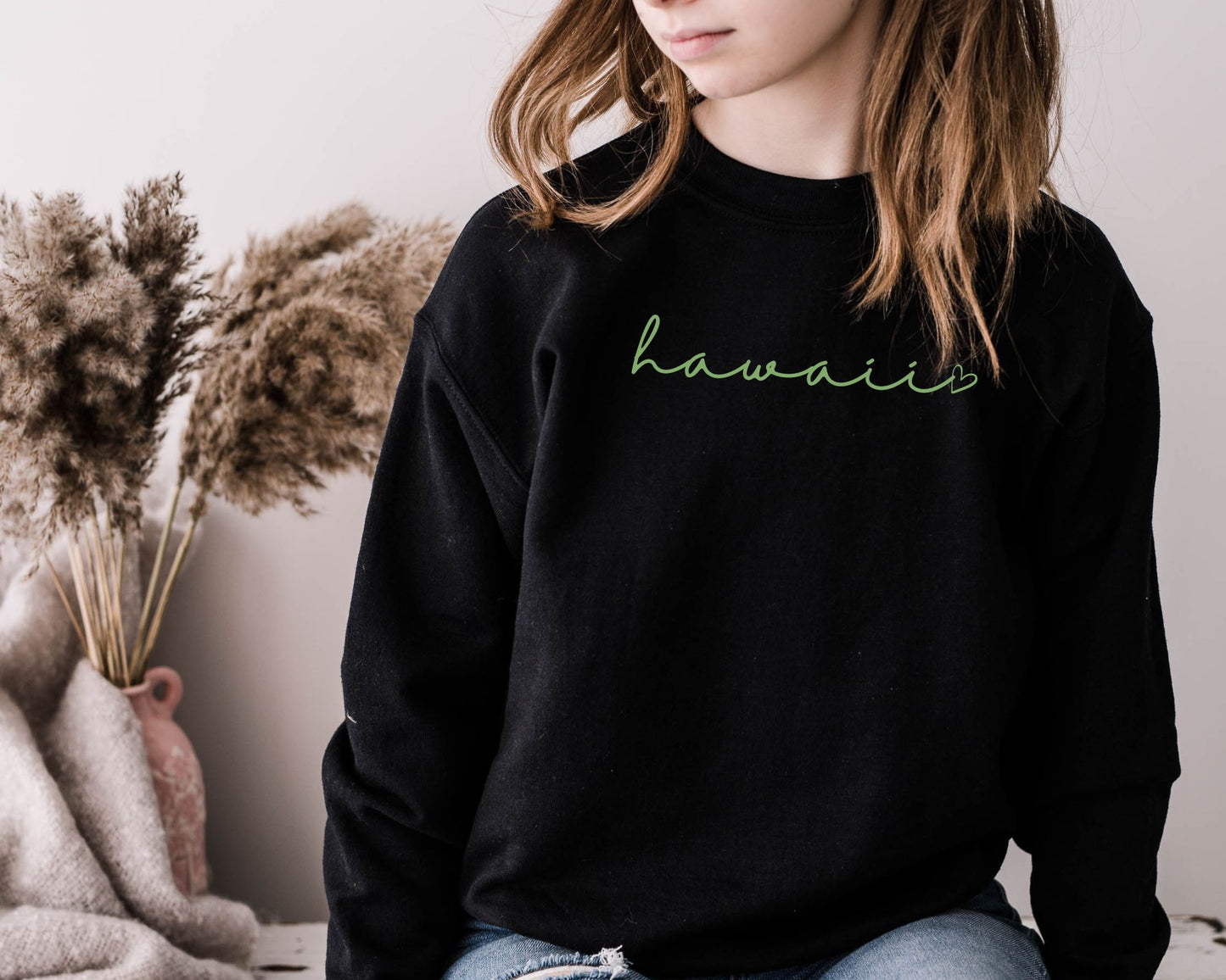 Cursive State Sweatshirt