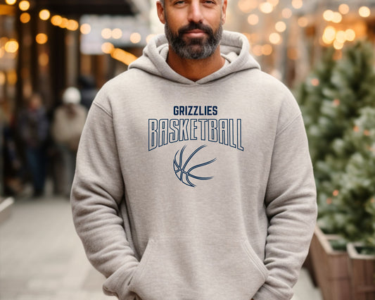 Skyline Fading Basketball Hoodie La Bella Rose Boutique