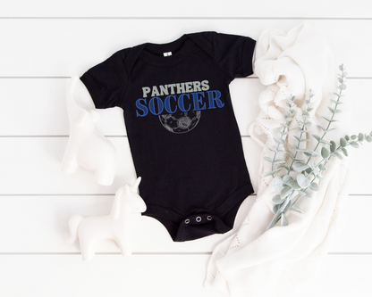 Vintage Soccer Baby Bodysuit