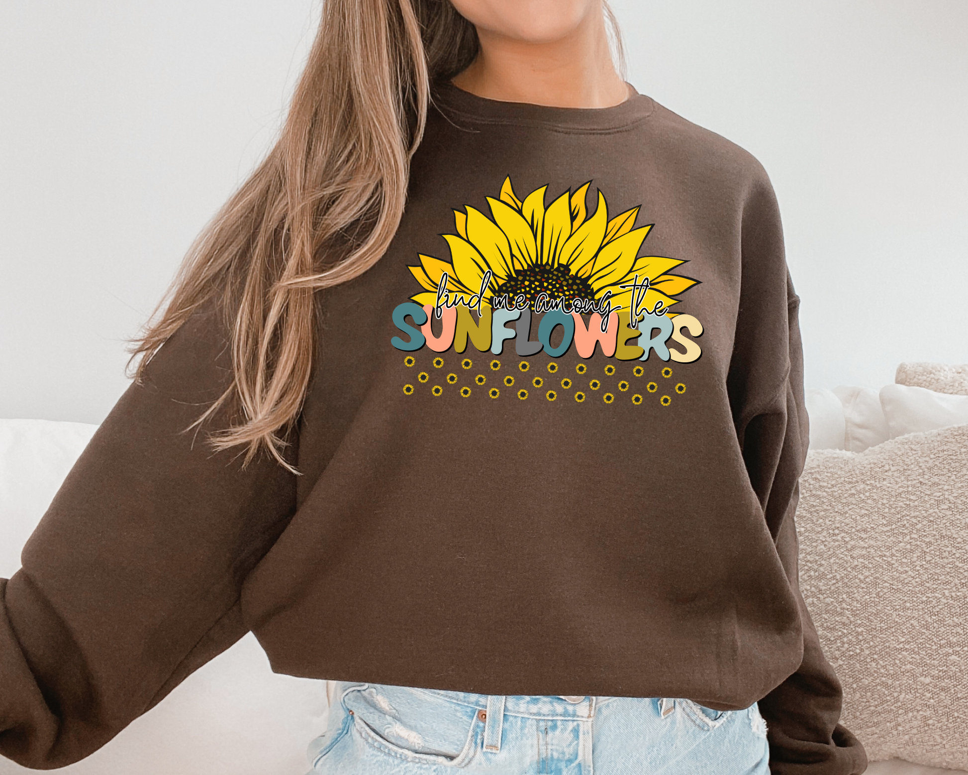 Find Me Among the Sunflowers Sweatshirt La Bella Rose Boutique
