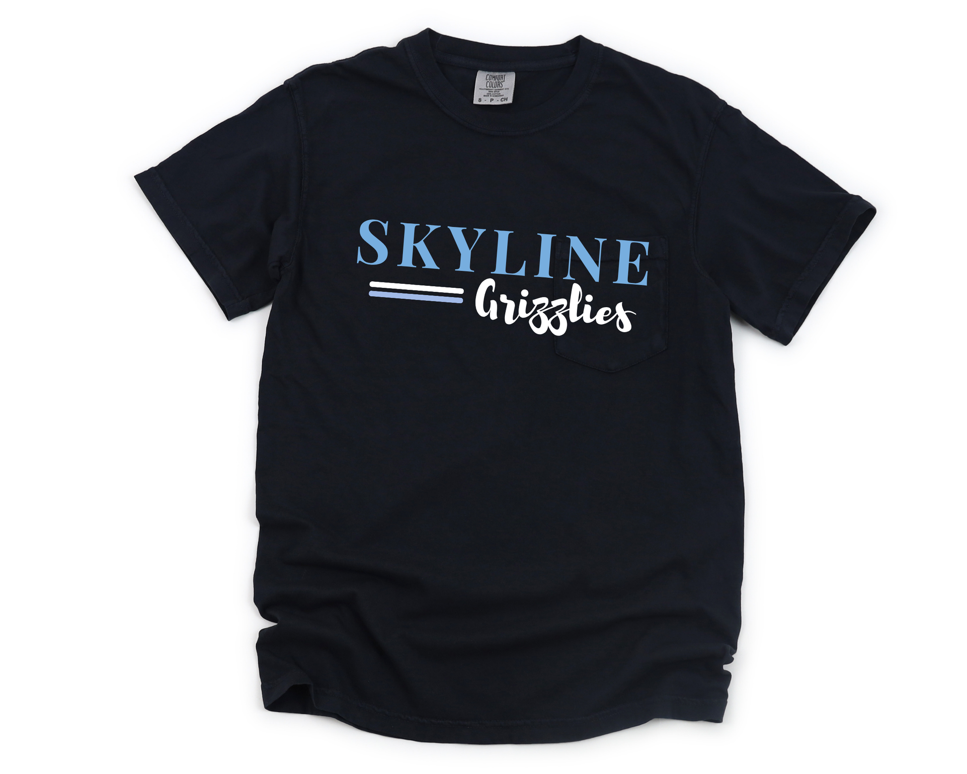Skyline Grizzlies Tees | Bella Canvas La Bella Rose Boutique