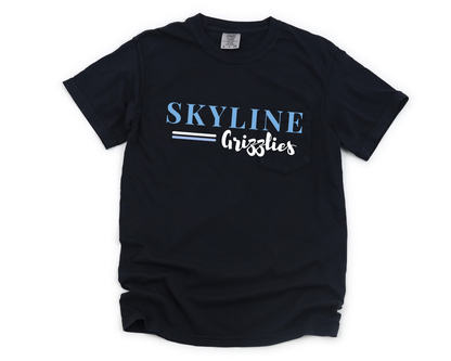 Skyline Grizzlies Tees | Bella Canvas La Bella Rose Boutique