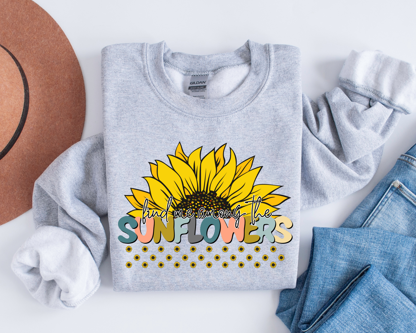 Find Me Among the Sunflowers Sweatshirt La Bella Rose Boutique