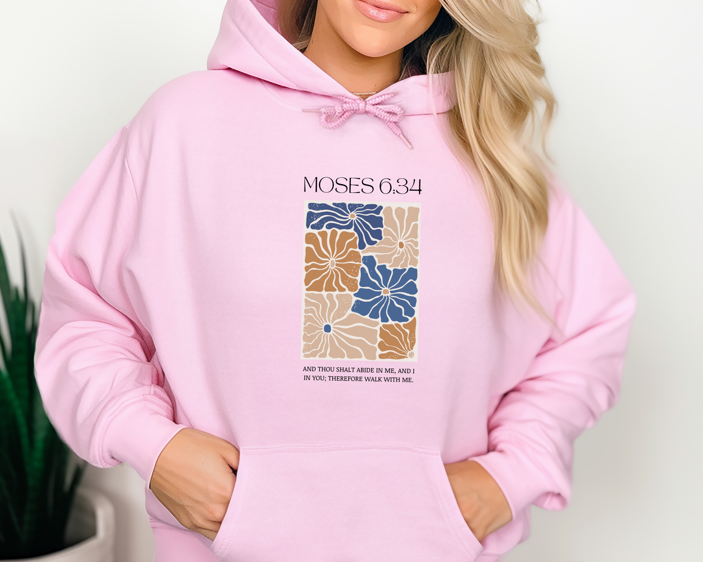 Moses 6:34 | Scripture Hoodie La Bella Rose Boutique