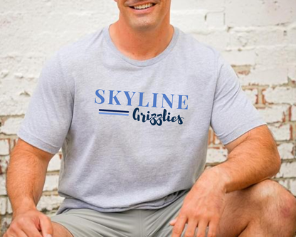 Skyline Grizzlies Tees | Bella Canvas La Bella Rose Boutique