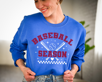 Baseball Season Sweatshirts La Bella Rose Boutique