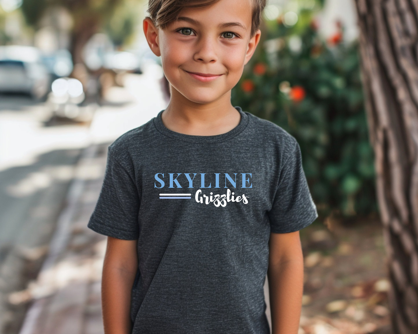 Skyline Grizzlies Kids Tees La Bella Rose Boutique