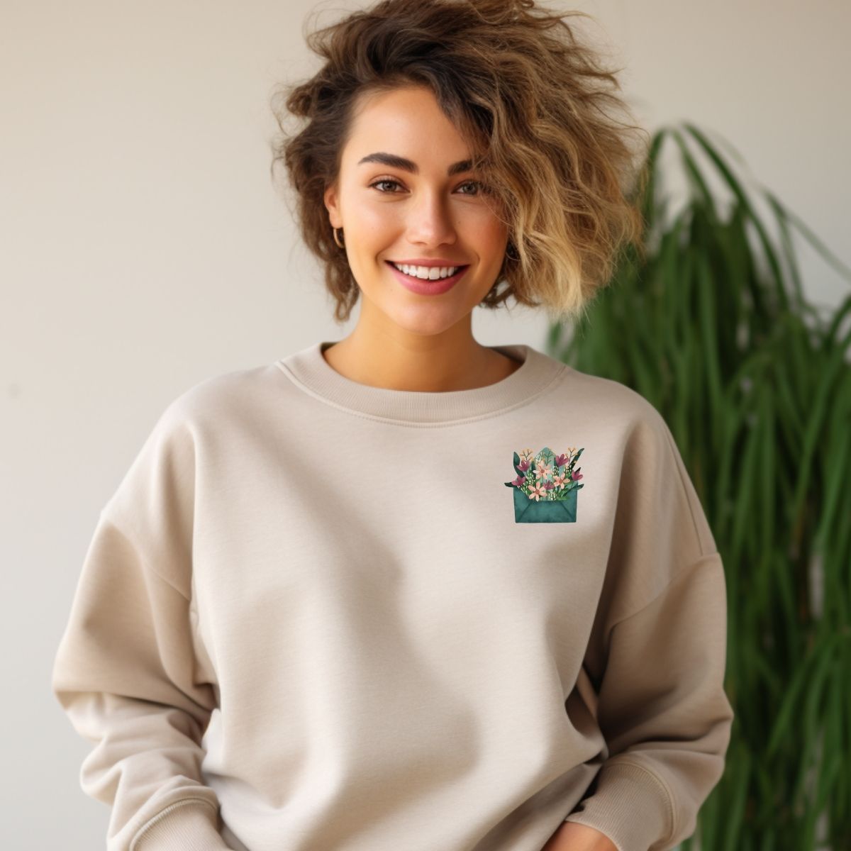 Walk With Me | Moses 6:34 | Sunset Sweatshirt Envelope La Bella Rose Boutique