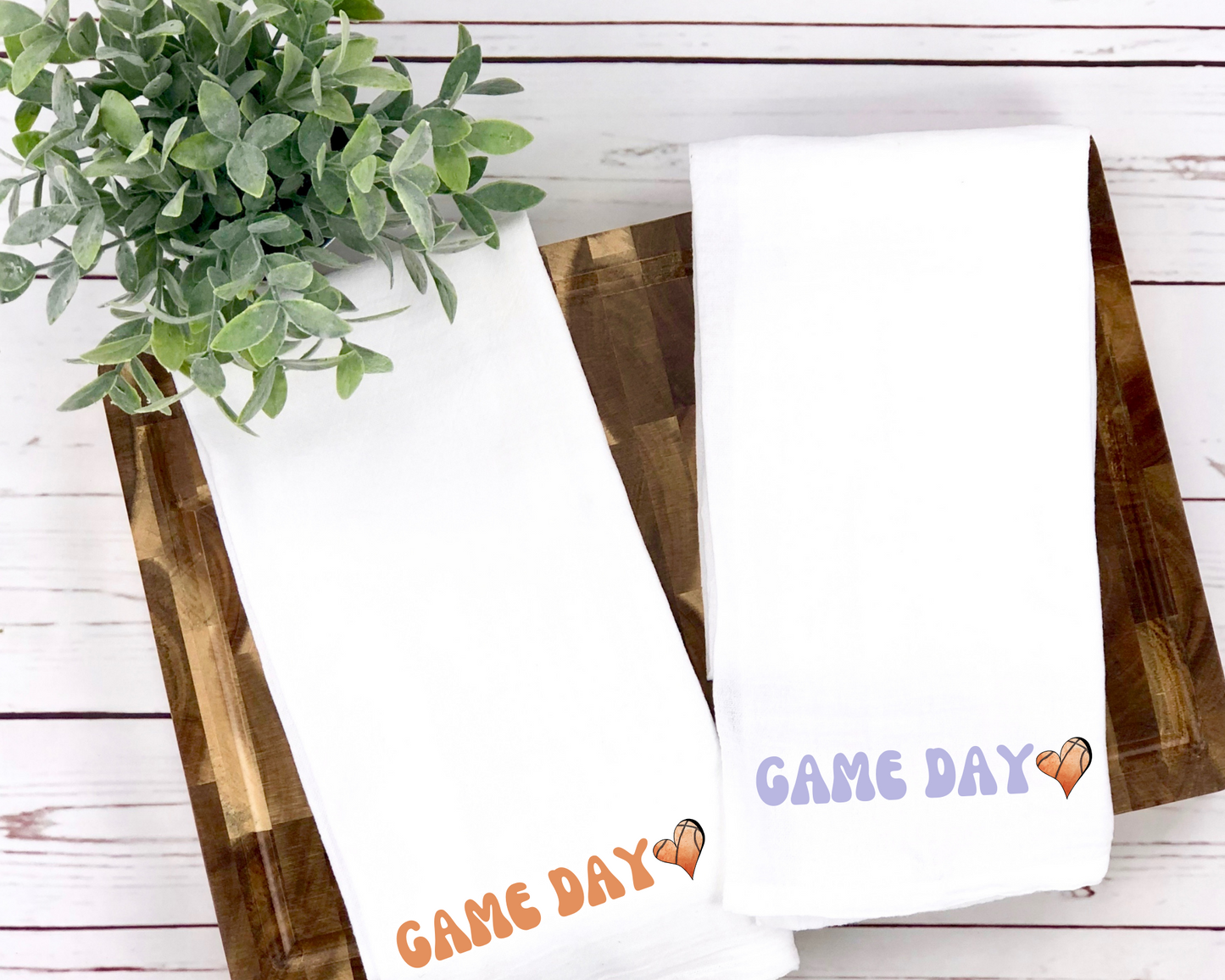 Basketball Mom Tea Towel