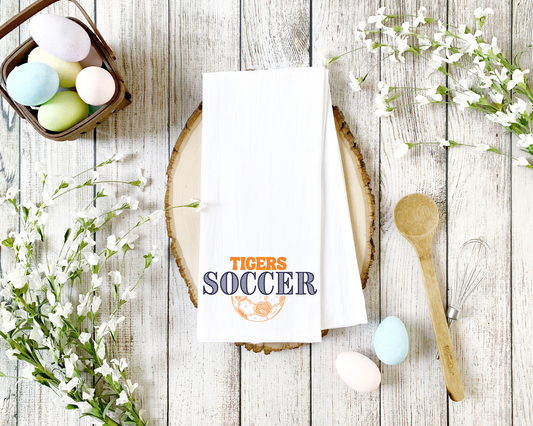 Vintage Soccer Tea Towel