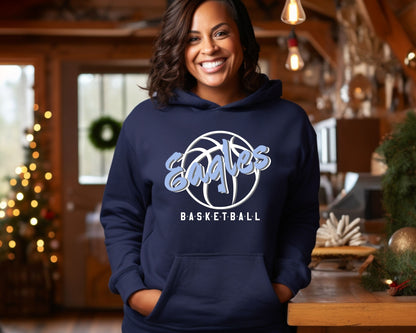 Eagles Basketball Club Hoodie La Bella Rose Boutique