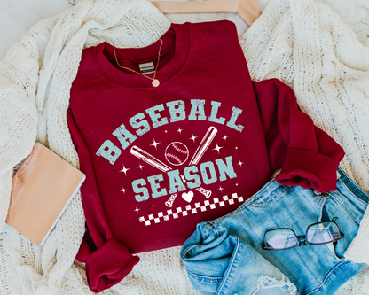 Baseball Season Sweatshirts La Bella Rose Boutique