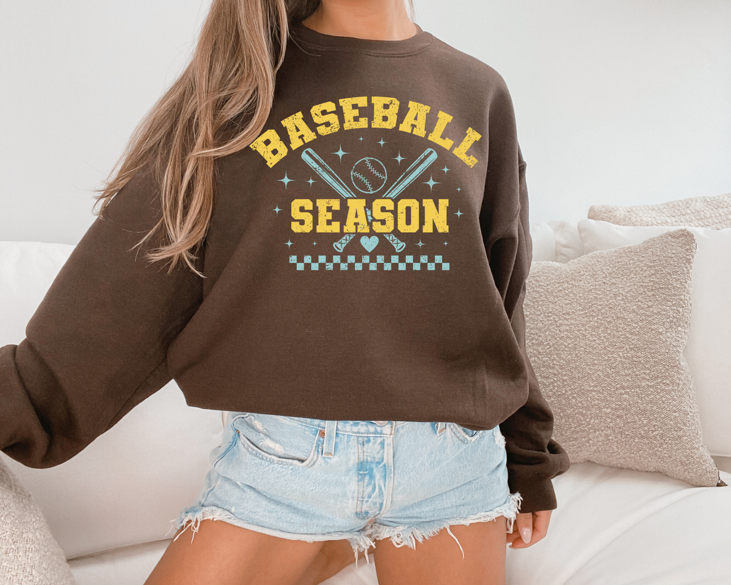 Baseball Season Sweatshirts La Bella Rose Boutique