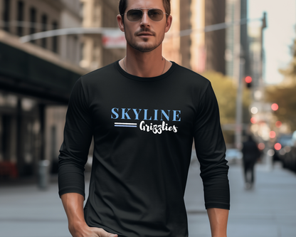 Skyline Grizzlies Long Sleeve Tees La Bella Rose Boutique