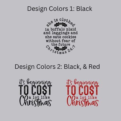 Funny Christmas Tea Towels La Bella Rose Boutique