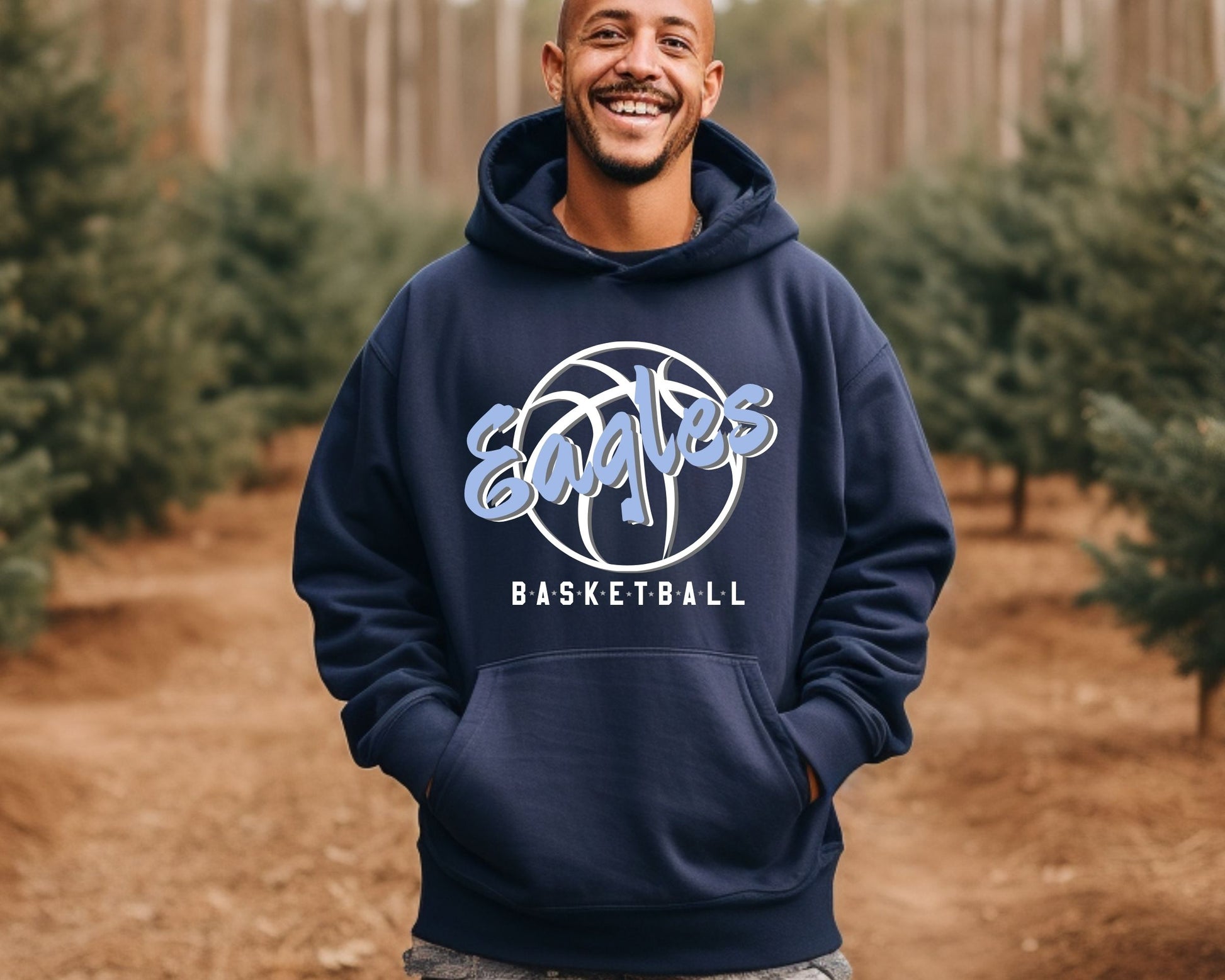 Eagles Basketball Club Hoodie La Bella Rose Boutique