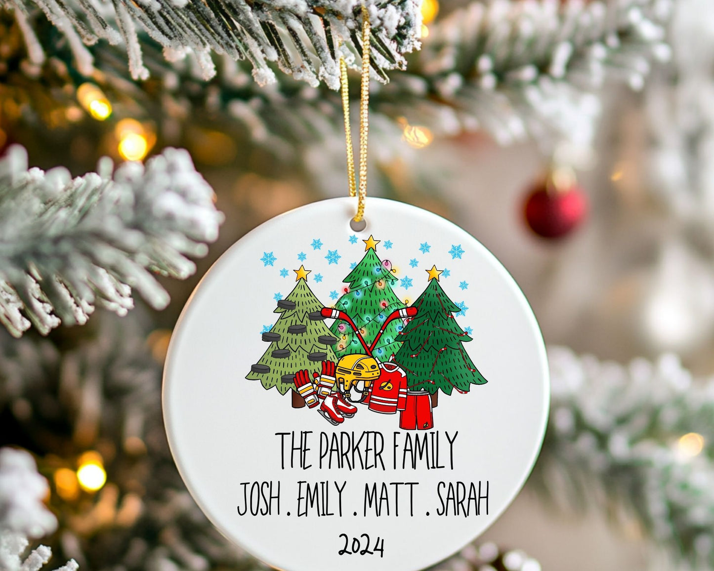 Christmas Ornament - Handmade Nativity Scene Design La Bella Rose Boutique