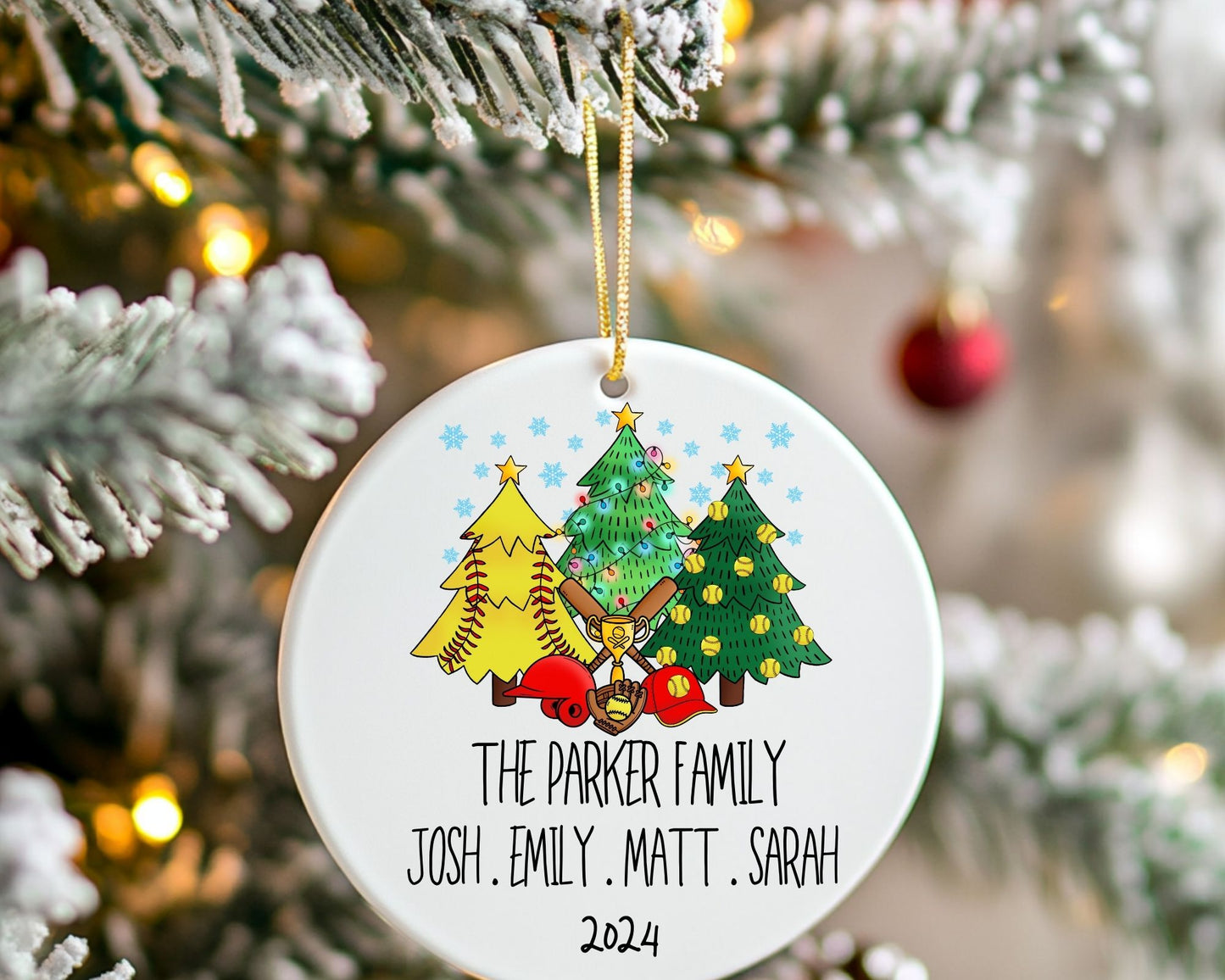 Christmas Ornament - Handmade Nativity Scene Design La Bella Rose Boutique