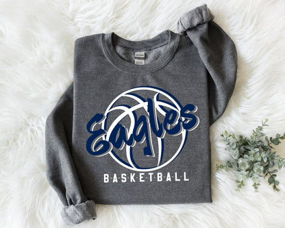 Eagles Basketball Club Sweatshirt La Bella Rose Boutique