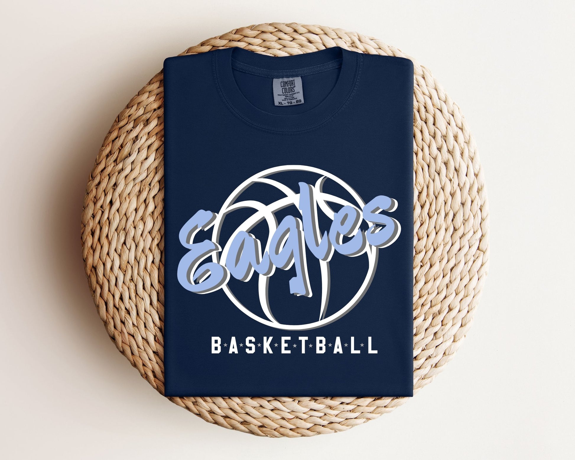 Eagles Basketball Club Tees La Bella Rose Boutique
