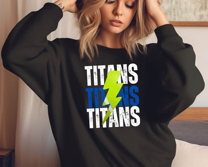 Custom Lightning Tennis Sweatshirt