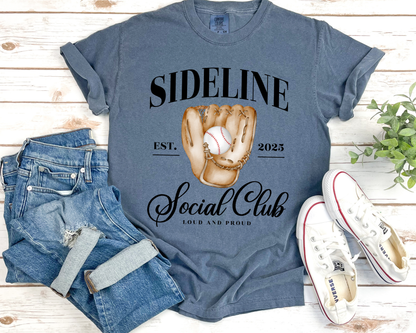 Sideline Social Club Tees La Bella Rose Boutique