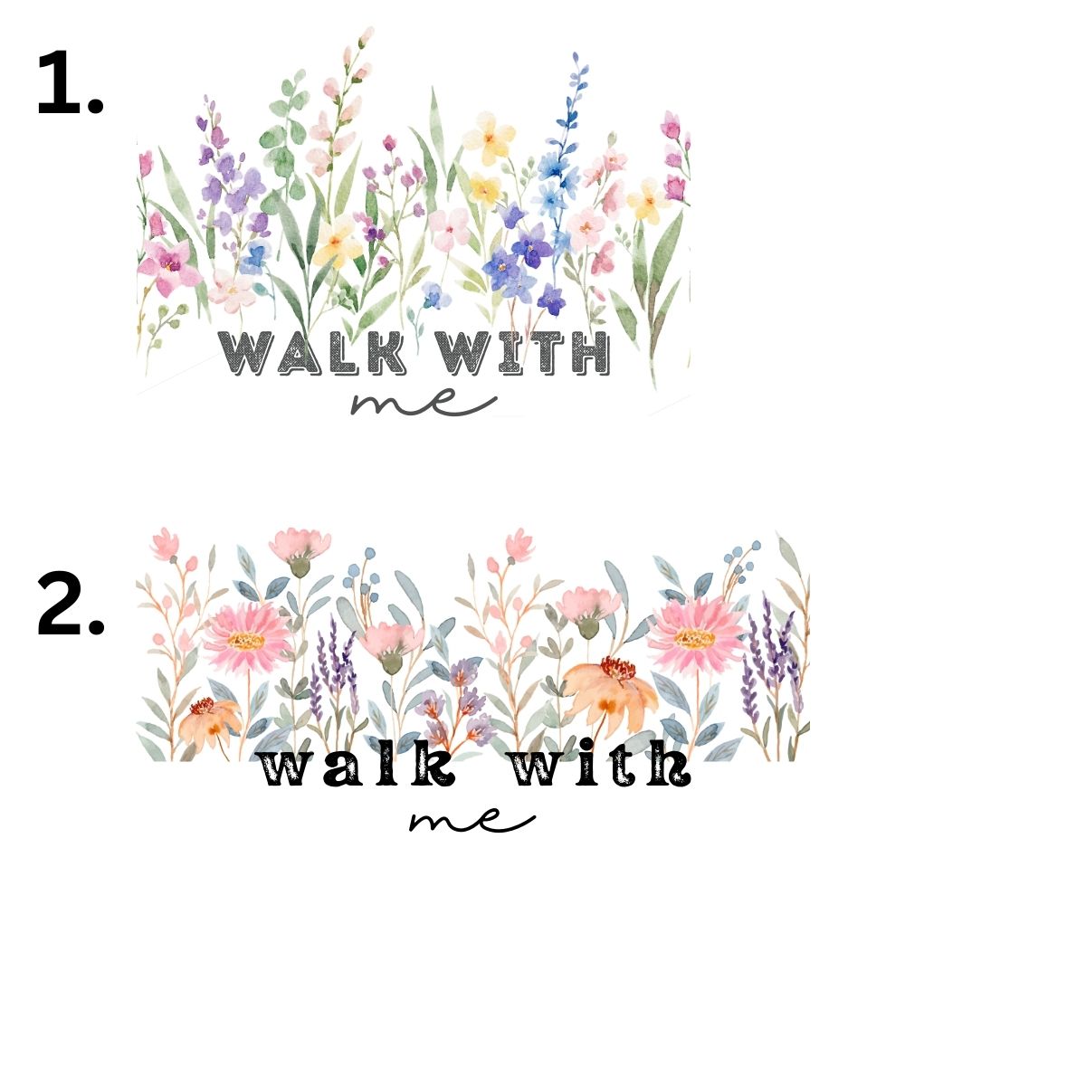 Walk With Me | Moses 6:34 | Foot Steps Hoodie Wildflowers La Bella Rose Boutique