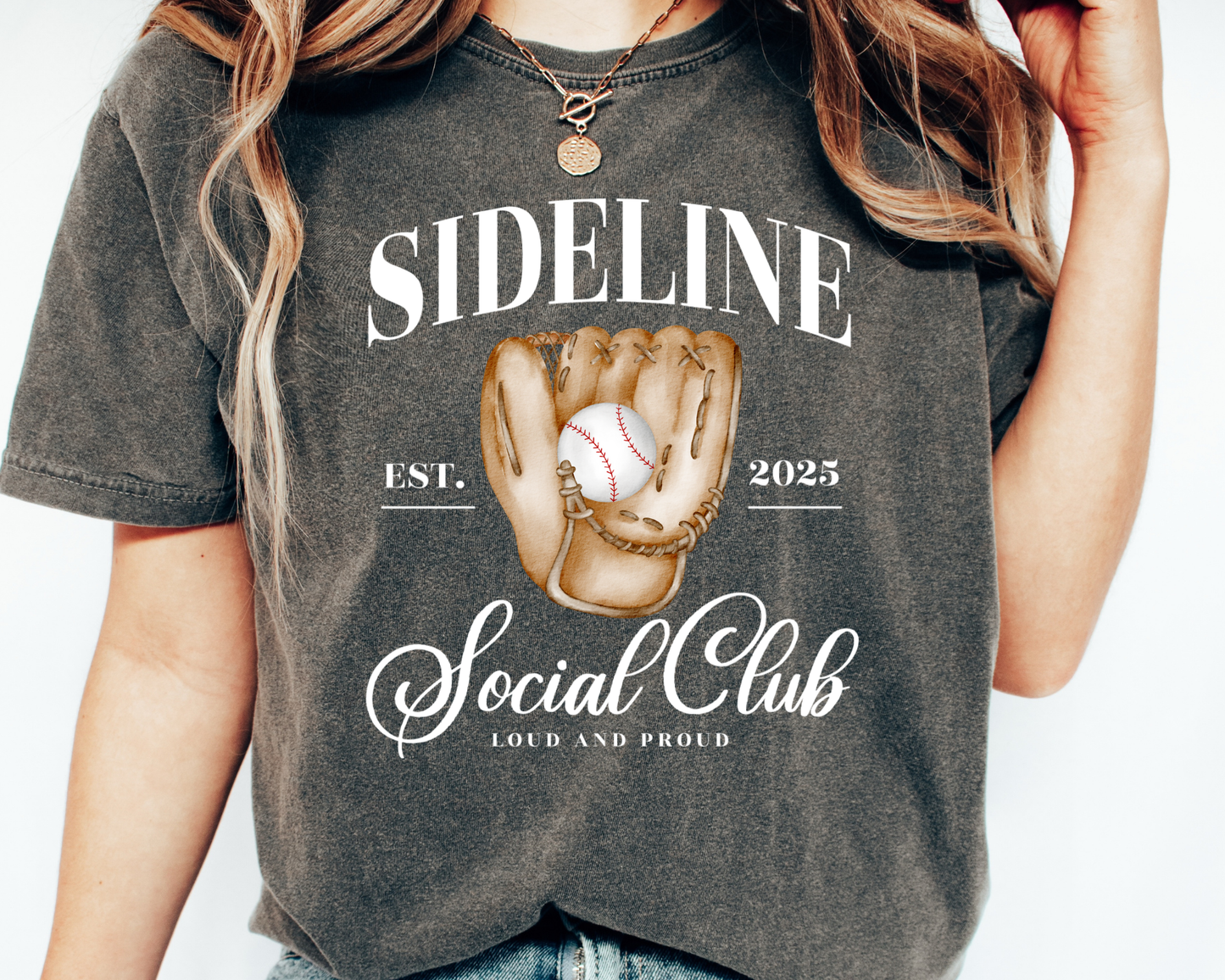 Sideline Social Club Tees La Bella Rose Boutique