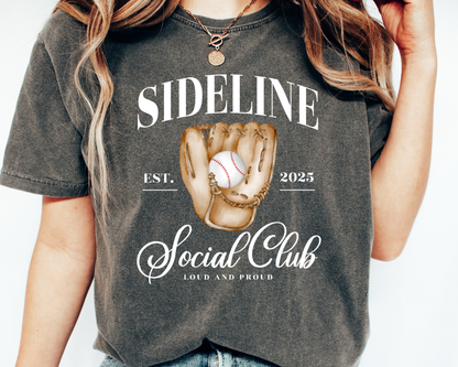 Sideline Social Club Tees La Bella Rose Boutique