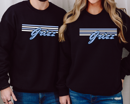 Skyline Grizz Stripes Sweatshirts La Bella Rose Boutique