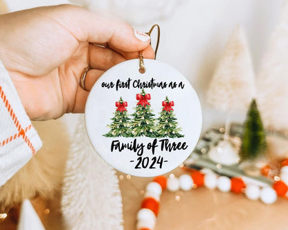 Christmas Ornaments - Personalized Family La Bella Rose Boutique