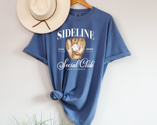 Sideline Social Club Tees La Bella Rose Boutique
