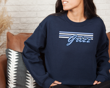 Skyline Grizz Stripes Sweatshirts La Bella Rose Boutique