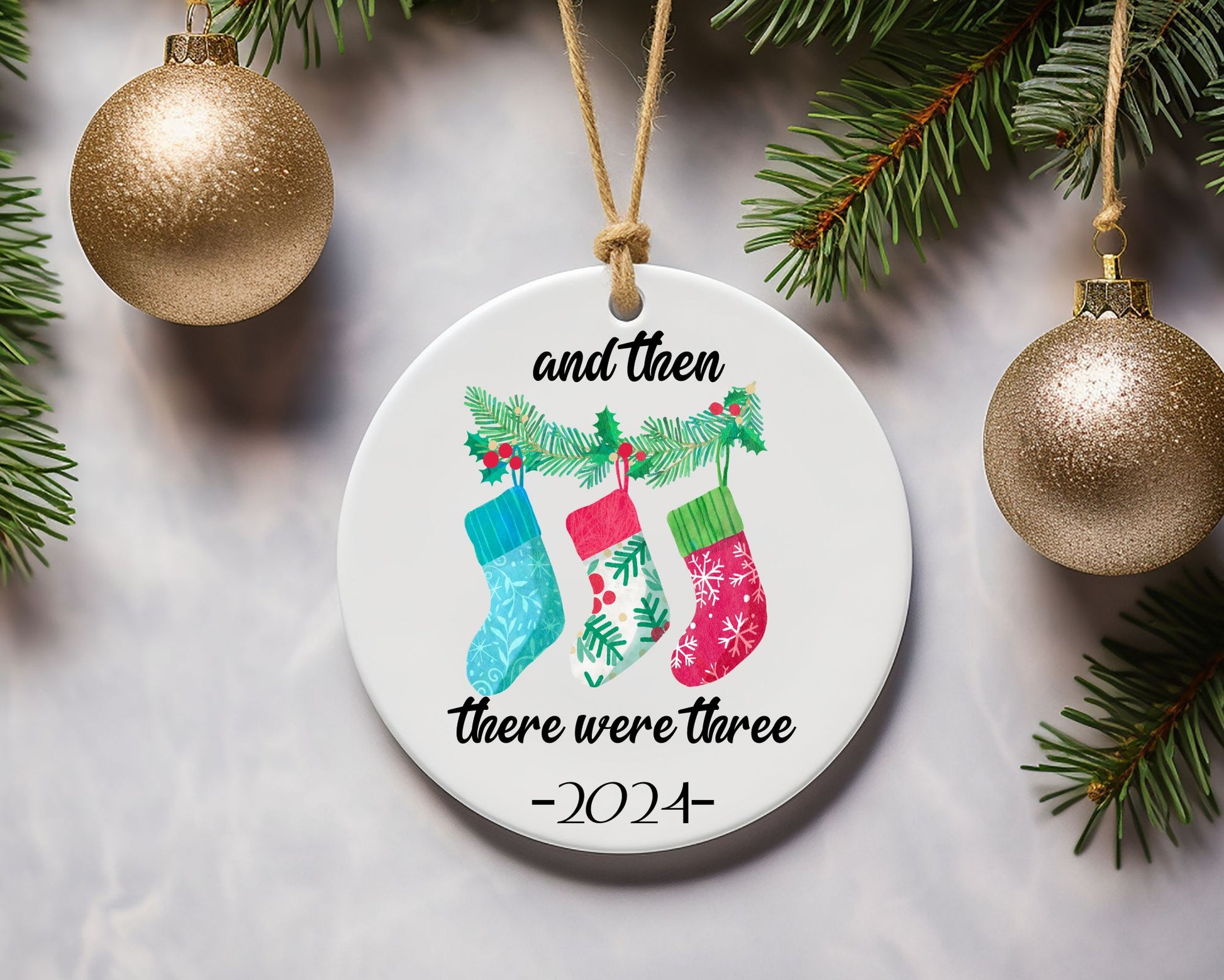 Christmas Ornaments - Personalized Family La Bella Rose Boutique