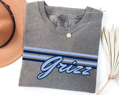 Skyline Basketball Tees Stripes | Comfort Color La Bella Rose Boutique