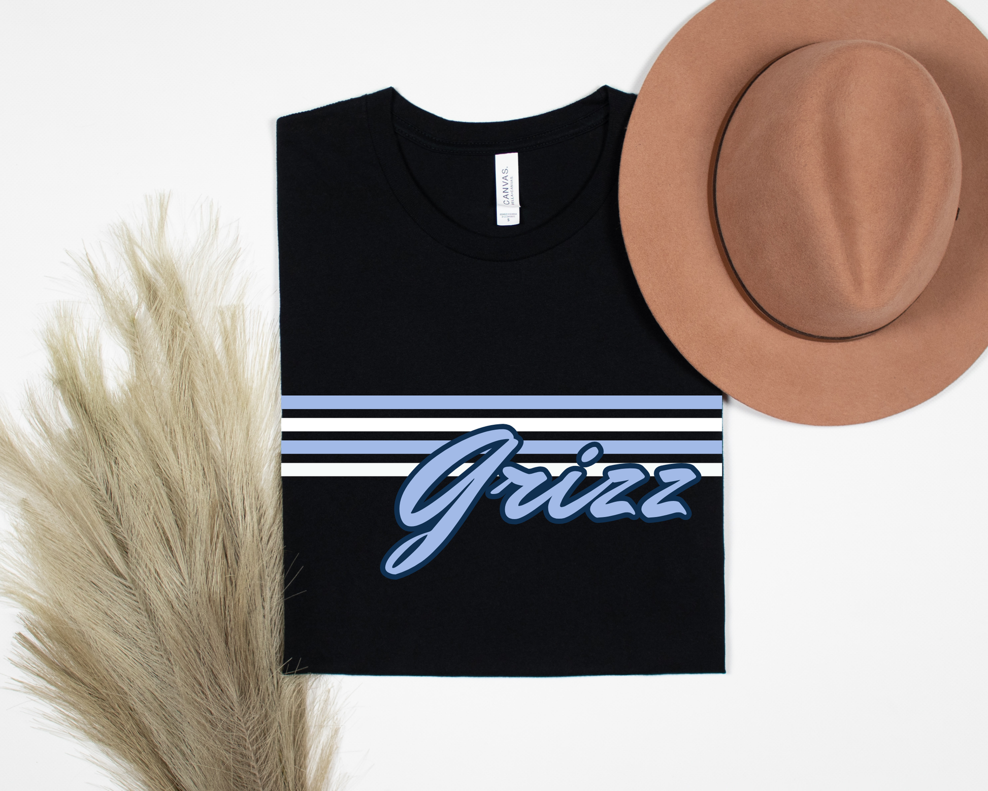 Skyline Basketball Tees Stripes | Bella Canvas La Bella Rose Boutique