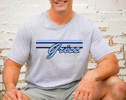 Skyline Basketball Tees Stripes | Bella Canvas La Bella Rose Boutique