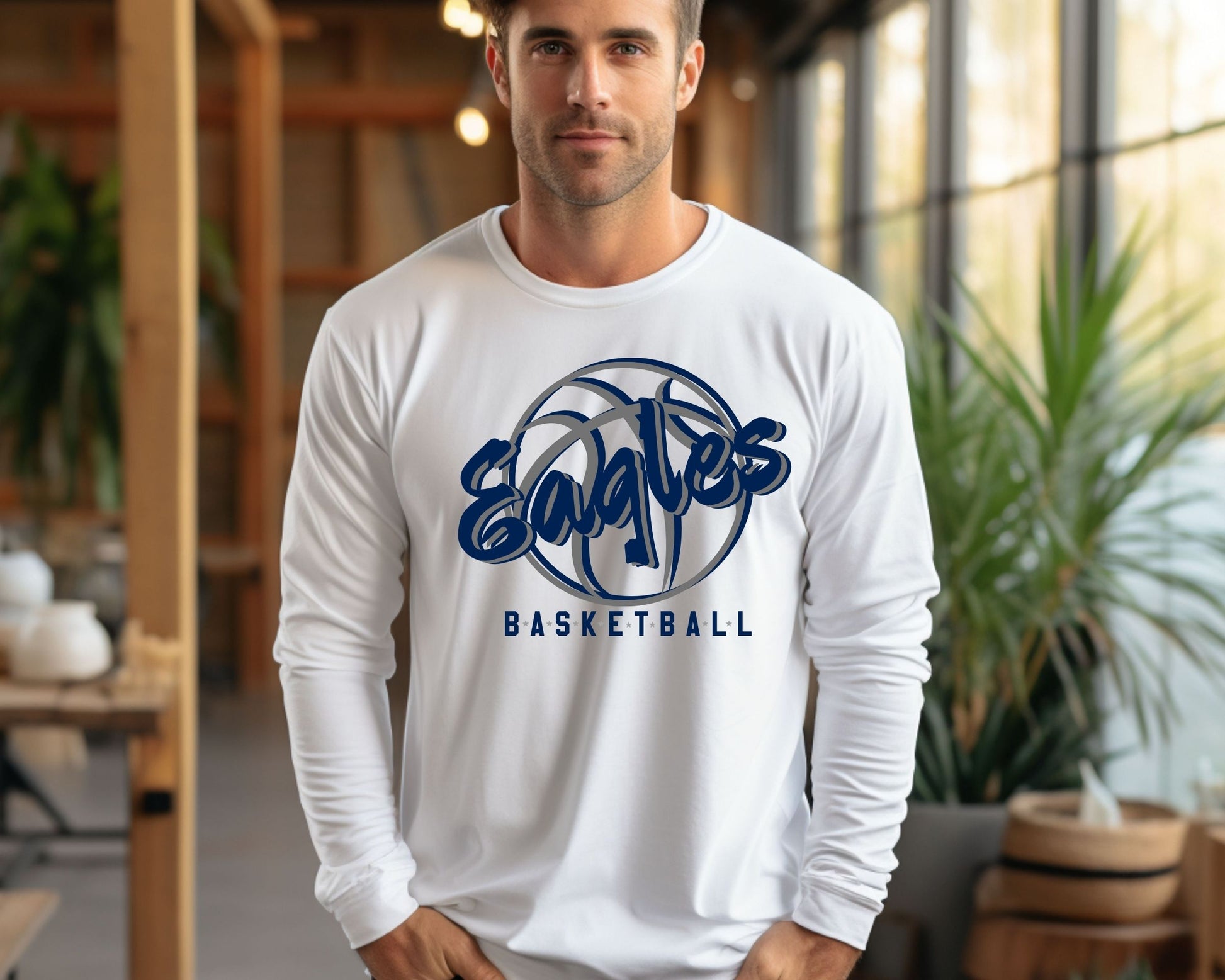 Eagles Basketball Club Long Sleeve La Bella Rose Boutique