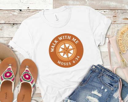 2026 Girls Camp | Moses 6:34 | Compass Tees La Bella Rose Boutique