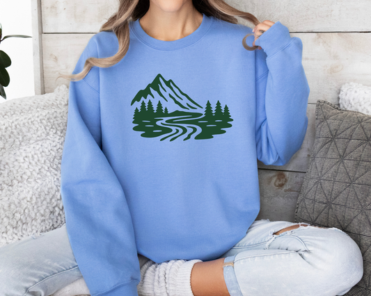 Walk With Me | Mountain| Sweatshirt La Bella Rose Boutique