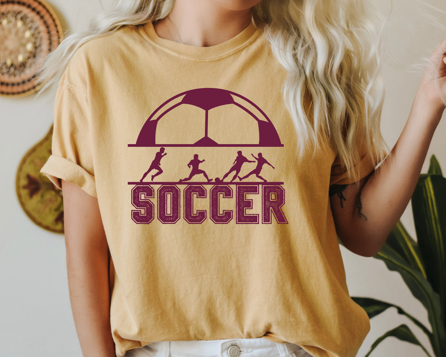 Personalized Soccer Fan Comfort Tee