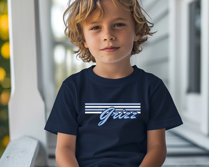 Skyline Grizz Stripes Kids Tees La Bella Rose Boutique