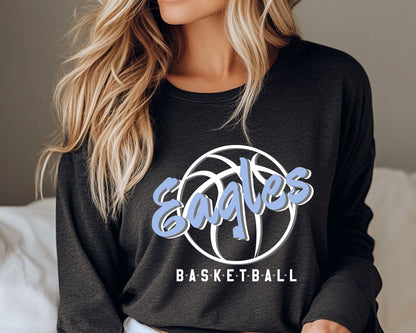 Eagles Basketball Club Long Sleeve La Bella Rose Boutique
