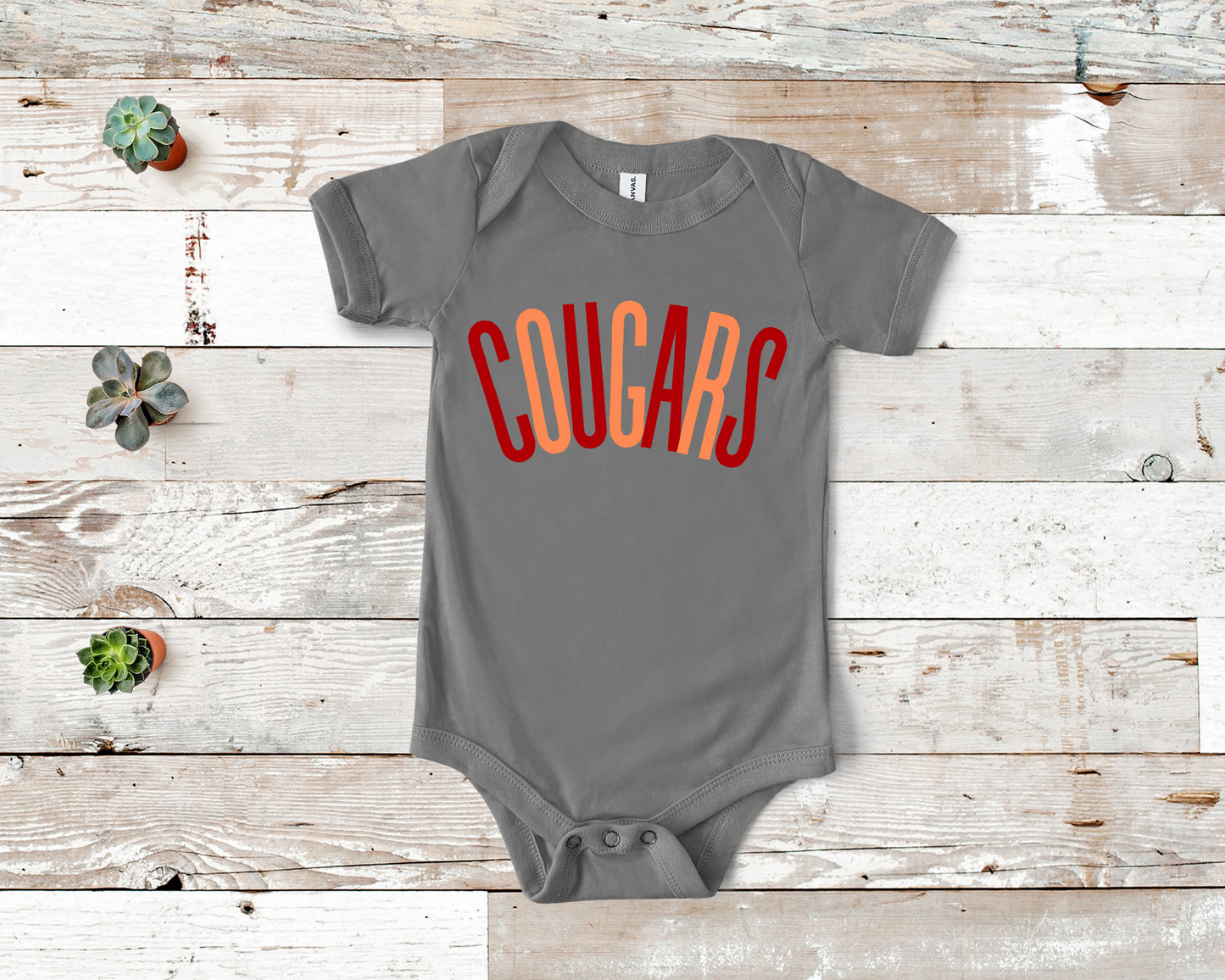 Custom Mascot Baby Bodysuit