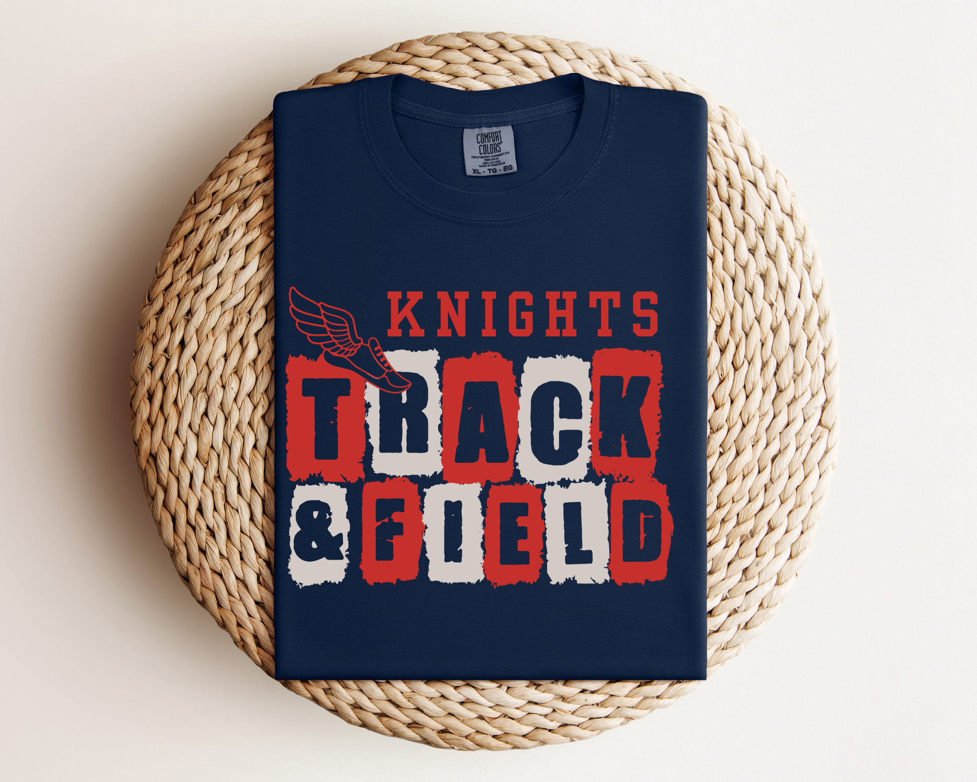 Personalized Track & Field Mascot Tees La Bella Rose Boutique