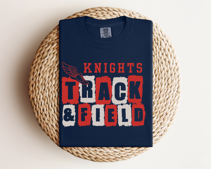 Personalized Track & Field Mascot Tees La Bella Rose Boutique